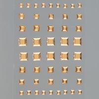 Samolepilni kvadratki, 4 / 5 / 6 / 8 mm, topazni, 48 kosov