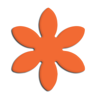 Štanca, ca. 25 mm, marjetica