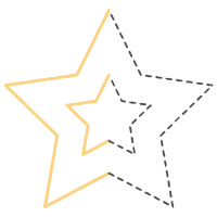 Štanca z delnim izsekom EK Success, ca. 25 mm, zvezda