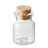 Steklenička z zamaškom, Ø22 x 30 mm