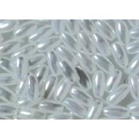 Voščene olive, 3 x 6 mm, bele, 125 kosov