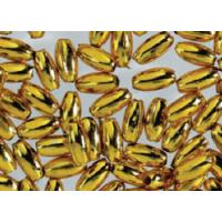 Voščene olive, 3 x 6 mm, zlate, 60 kosov