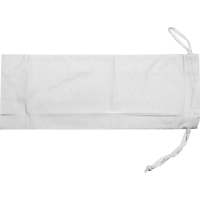 Vrečka za steklenico, bela, 15 x 40 cm, 100 % bombaž