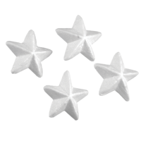 Zvezda iz stiropora, 83 mm, 4 kosi