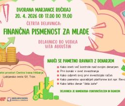 Četrta delavnica: FINANČNA PISMENOST ZA MLADE