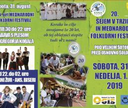 20. Sejem v Trzinu in 18. Mednarodni folklorni festival