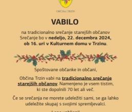Tradicionalno srečanje starejših občanov