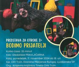 Predstava za otroke: BODIMO PRIJATELJI