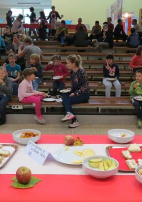 Tradicionalni slovenski zajtrk na naši šoli Foto: arhiv šole