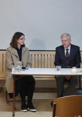 Dr. Tadej Battelino je bil gost četrtega Polanskega pogovora. Foto: JURE FERLAN