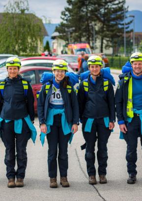 Naša ekipa prve pomoči je najboljša na Gorenjskem. FOTO: LUKA RENER