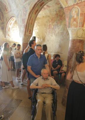 Konec avgusta so se Joklovi z Dolgih Njiv ponovno odpravili na celodnevni družinski izlet. FOTO: IZIDOR JESENKO