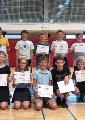 Konec avgusta je v poljanski šoli potekal teden dejavnosti v angleščini v izvedbi organizacije English in Action. Foto: arhiv šole