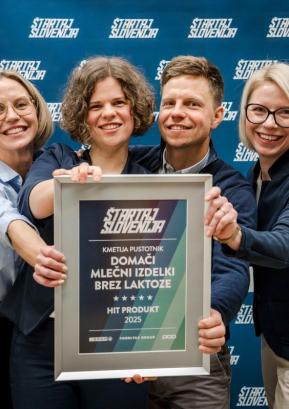 HIT produkt leta 2025 so izdelki Kmetije Pustotnik. FOTO: POP TV