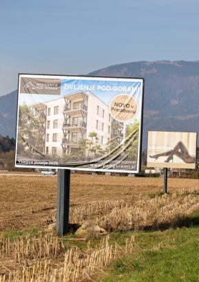 Zunanje oglaševanje, ki je eden največjih prispevkov k t. i. vizualnemu hrupu, v Sloveniji predstavlja resen prostorski problem. FOTO: TINA DOKL