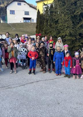 Maškare v Javorjah FOTO: PETRA PETERNEL