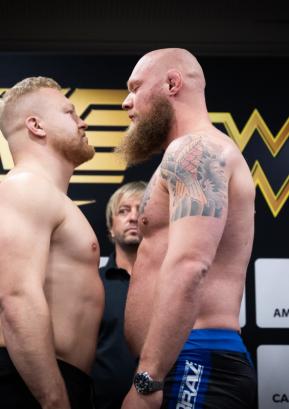 Miha Frlic se je pomeril s Poljakom Patrykom Dubielo. FOTO: SEVEN SPORT