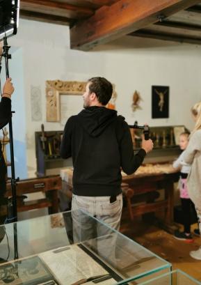 Projekt Impresije Škofjeloškega so zaključili s snemanjem promocijskega videa in novo družabno igro. Foto: arhiv Zavoda Poljanska dolina
