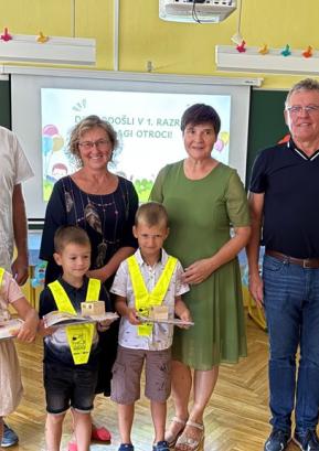 Sprejem prvošolcev v Lučinah FOTO: ARHIV ŠOLE