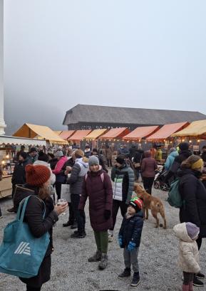 Adventni sejem je bil zelo dobro obiskan. FOTO: LUCIJA POTOČNIK