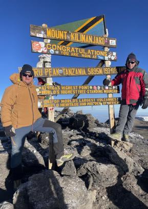 Cilj dosežen, Kilimandžaro Uhuru Peak, 5895 m n. m. FOTO: IVAN GALIČIČ