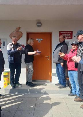 Odprtje prenovljenega pritličja planinske koče FOTO: LOVRO TELBAN