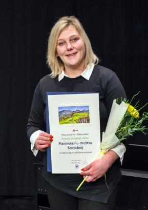 Barbara Telban, Planinsko društvo Sovodenj FOTO: TINA DOKL