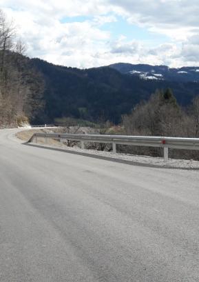 V letu 2019 je bil za KS Javorje največja pridobitev urejen odsek ceste Krajci–Javorje. Foto: Ciril Alič