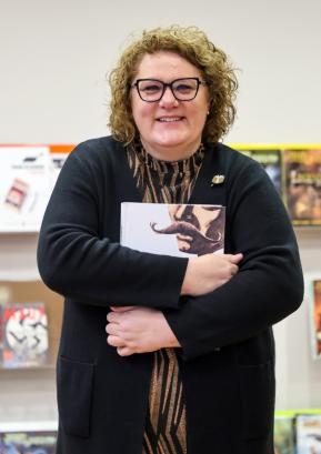 Nova direktorica Knjižnice Ivana Tavčarja Škofja Loka Maja Vunšek Foto: Tina Dokl
