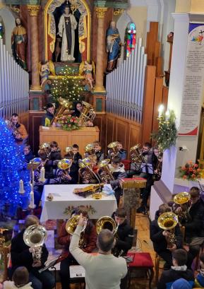 Tuba božič v Javorjah FOTO: VILMA KOS