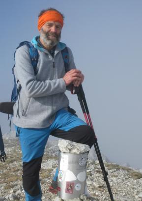 Ivan Filipič se v gorah zelo dobro počuti, zato jih pogosto obiskuje. FOTO: OSEBNI ARHIV