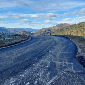 Obnova lokalne ceste Sovodenj–Javorjev Dol FOTO: ARHIV OBČINE