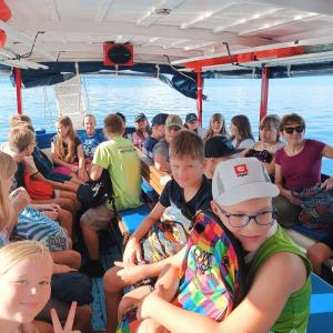 Petošolci so se odpravili v šolo v naravi na Debeli rtič Foto: arhiv šole