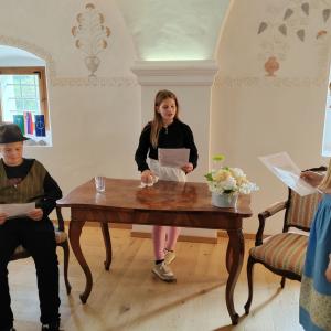 Dramska delavnica na Visokem FOTO: ARHIV ŠOLE