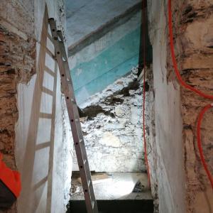 Obnovitvena dela v notranjosti Foto: Občina Gorenja vas - Poljane