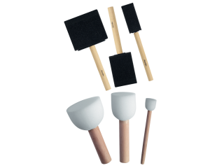 Čopiči iz penaste gobe