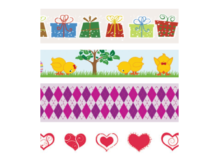 Dekorativni samolepilni trakovi