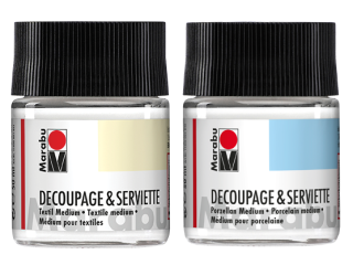 Mediji za servietno tehniko