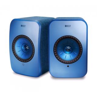 KEF LSX Wireless zvočniki modra