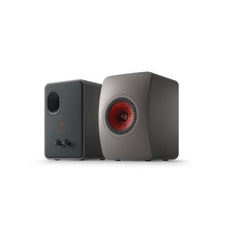 KEF LS50 Meta zvočniki titan siva