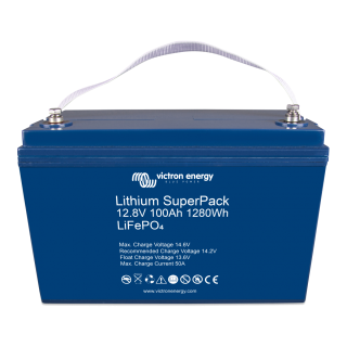 Lithium SuperPack 12,8V/100Ah High current (M8)   - Litijske baterije