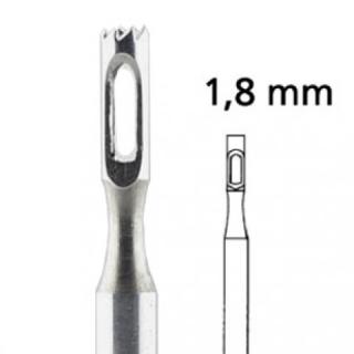 Raue nastavek, votli - nazobčan, 1,8mm