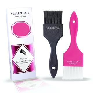 čopič VH Wide Color Brush Set - črn/pink