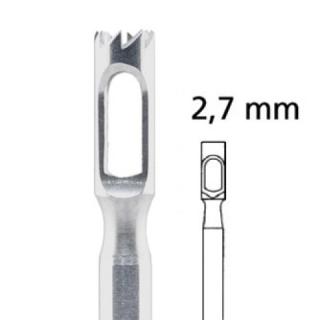 Raue nastavek, votli - nazobčan, 2,7mm