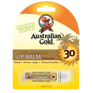 Australian Gold stik za ustnice z ZF30, 4.2 g   - Sončne Kreme