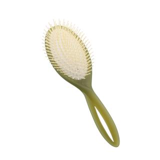 Ovalna krtača z daljšimi plastičnimi ščetinami Acca Kappa Zelena