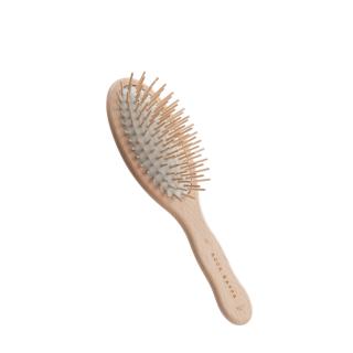 Ovalna krtača iz bukovega lesa