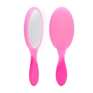 Profesionalna krtača za razpletanje las v neonsko rožnati barvi wet brush