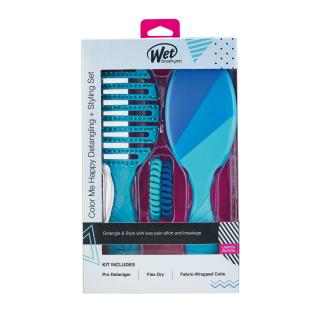 Wet Brush Pro Detangler Color Me Happy Kit