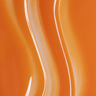 Veganski gel lak za nohte v prosojno oranžni barvi